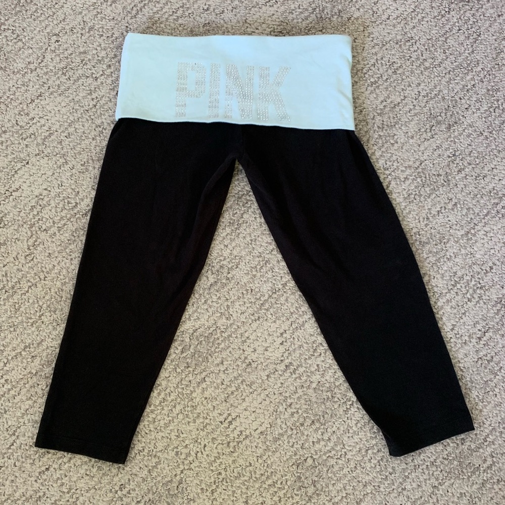 Pink Yoga Stretch Pants - Picture 2 of 2